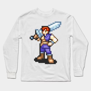 Mercenary Fighting Sprite Long Sleeve T-Shirt